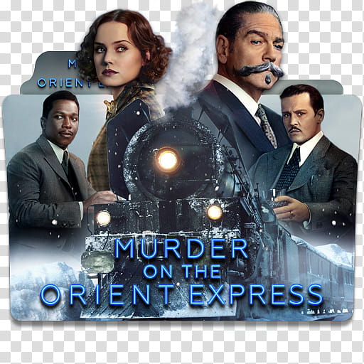 Movie Collection Folder Icon Part , Murder in the Orient Express transparent background PNG clipart
