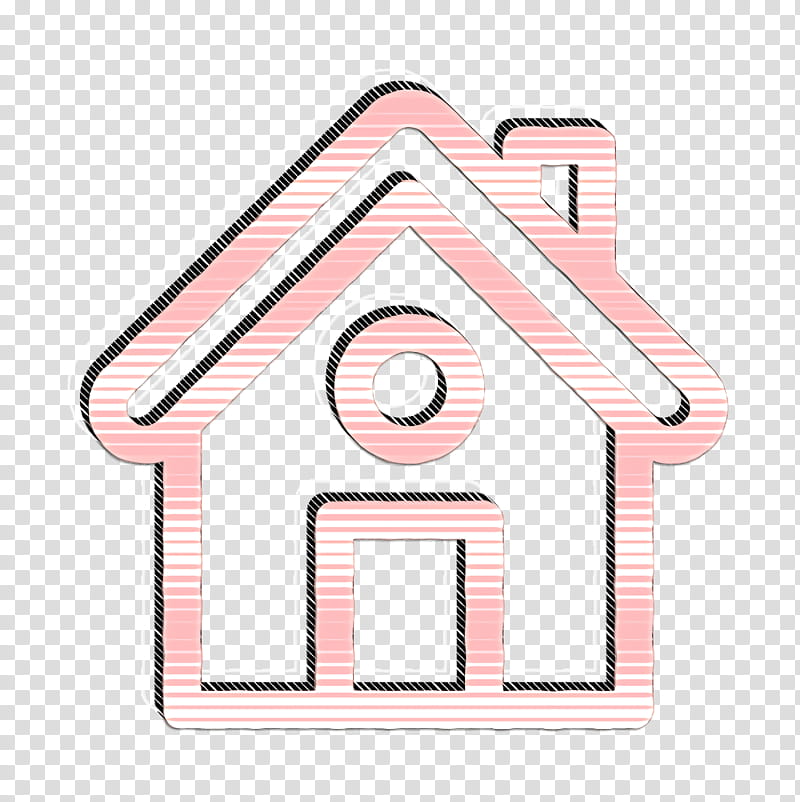 Web essentials icon Home icon House icon, Pink, Real Estate, Roof transparent background PNG clipart