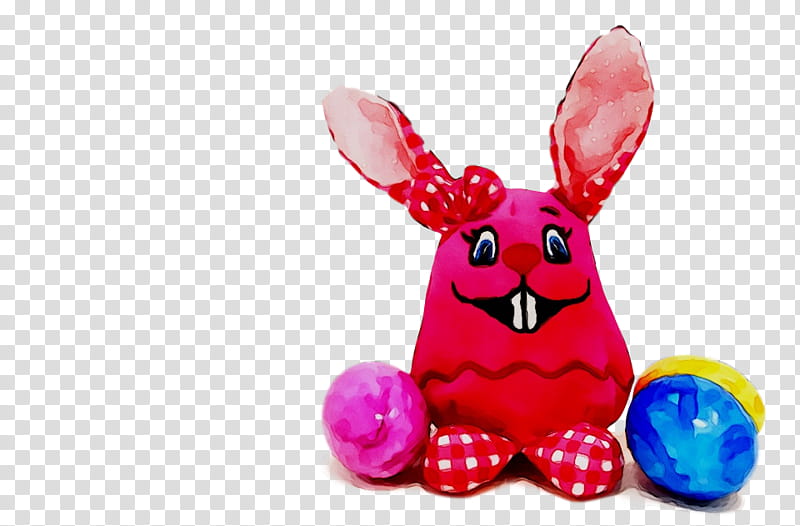 Easter Egg, Easter Bunny, Easter
, Magenta, Pink, Rabbits And Hares, Stuffed Toy, Animal Figure transparent background PNG clipart