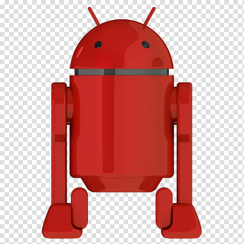 Android D Icons And Blender D Model Set , Android-DIconRed- transparent background PNG clipart