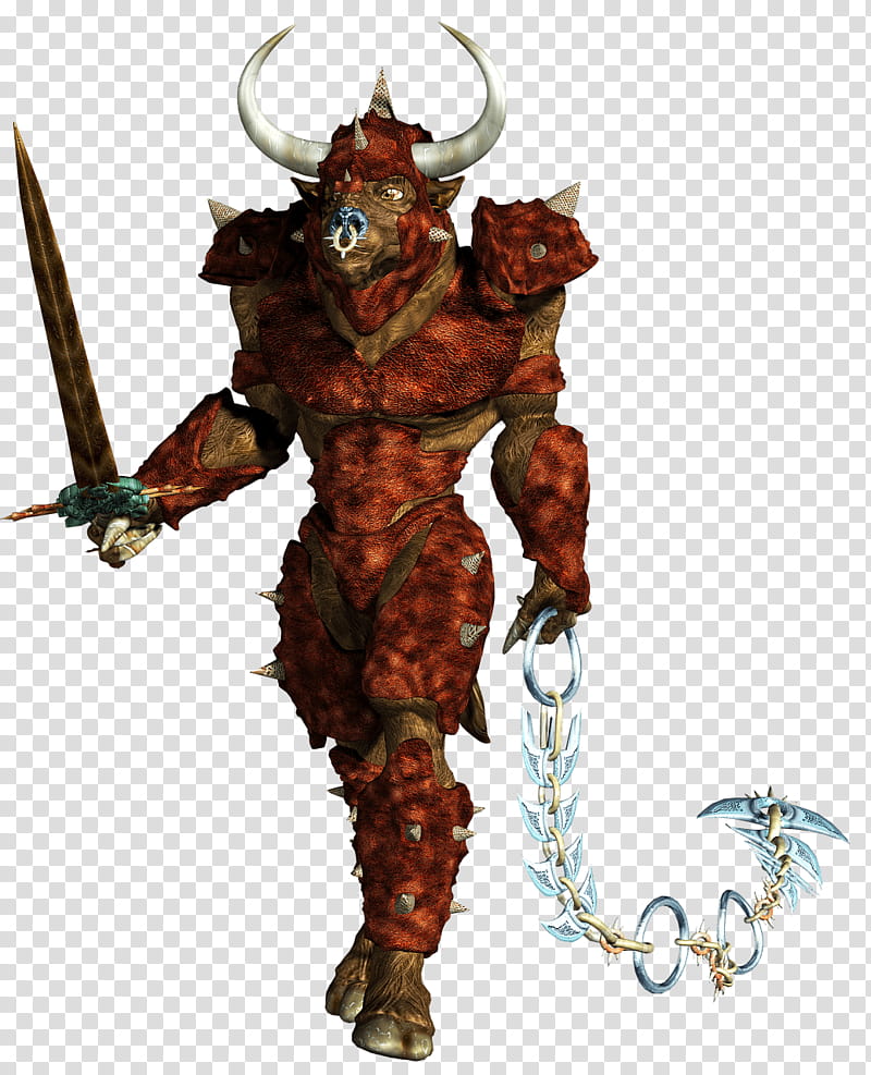 Minotaur Demon, Theseus, Ariadne, Labyrinth, Greek Mythology, Cryptid transparent background PNG clipart