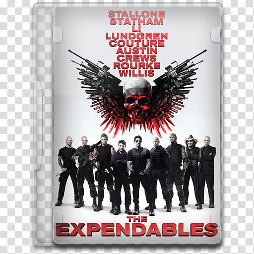 Movie Icon , The Expendables, The Expendables poster transparent background PNG clipart