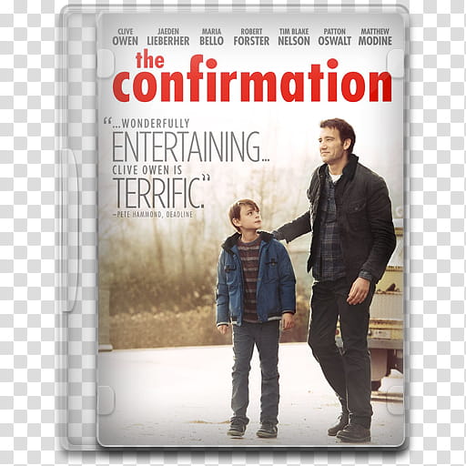 Movie Icon Mega , The Confirmation, The Confirmation DVD case transparent background PNG clipart