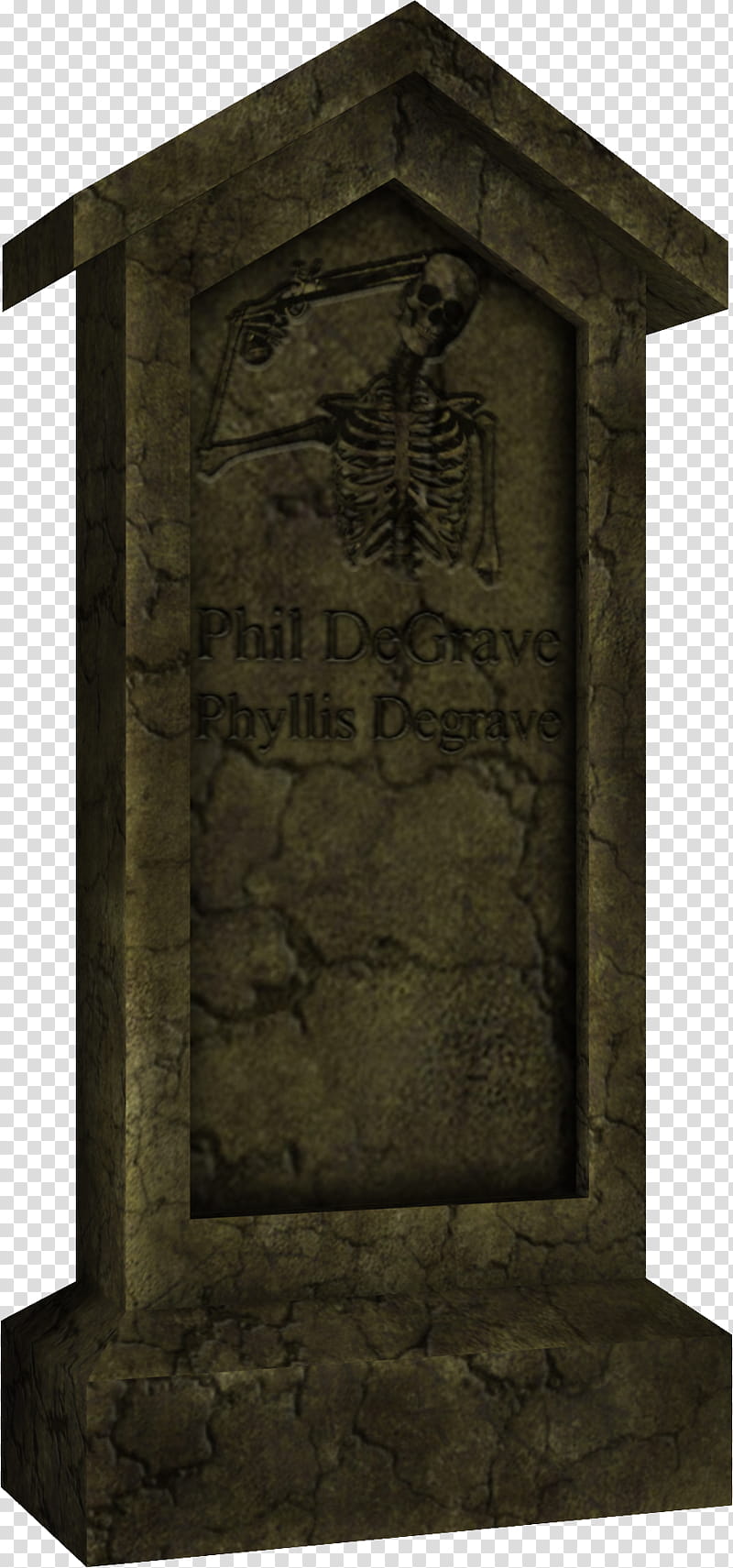 Headstones , Phil De Grave tombstone transparent background PNG clipart