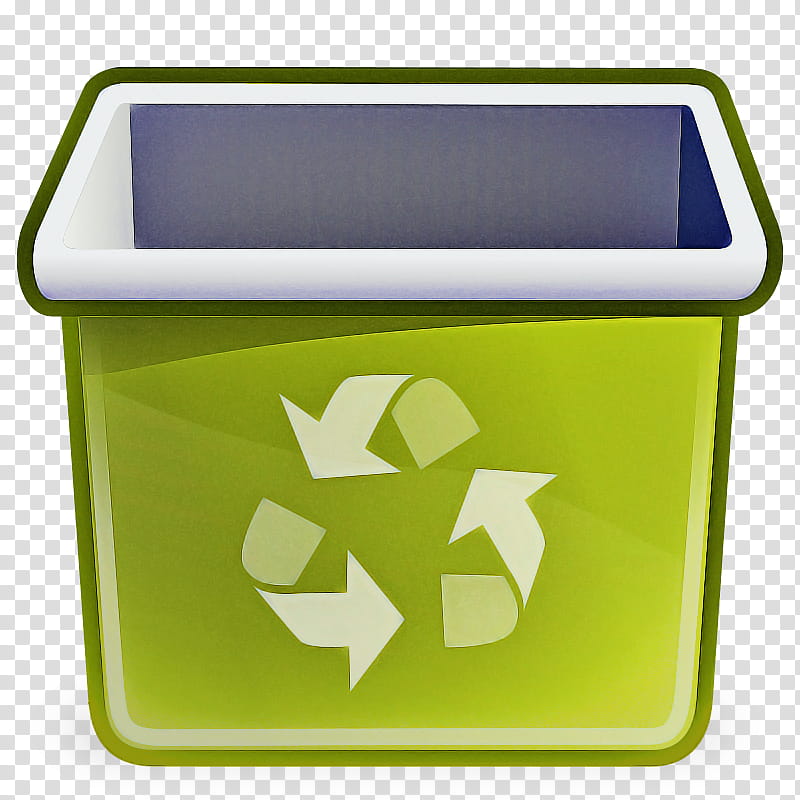 green food storage containers recycling bin waste containment rectangle, Plastic, Waste Container, Square transparent background PNG clipart