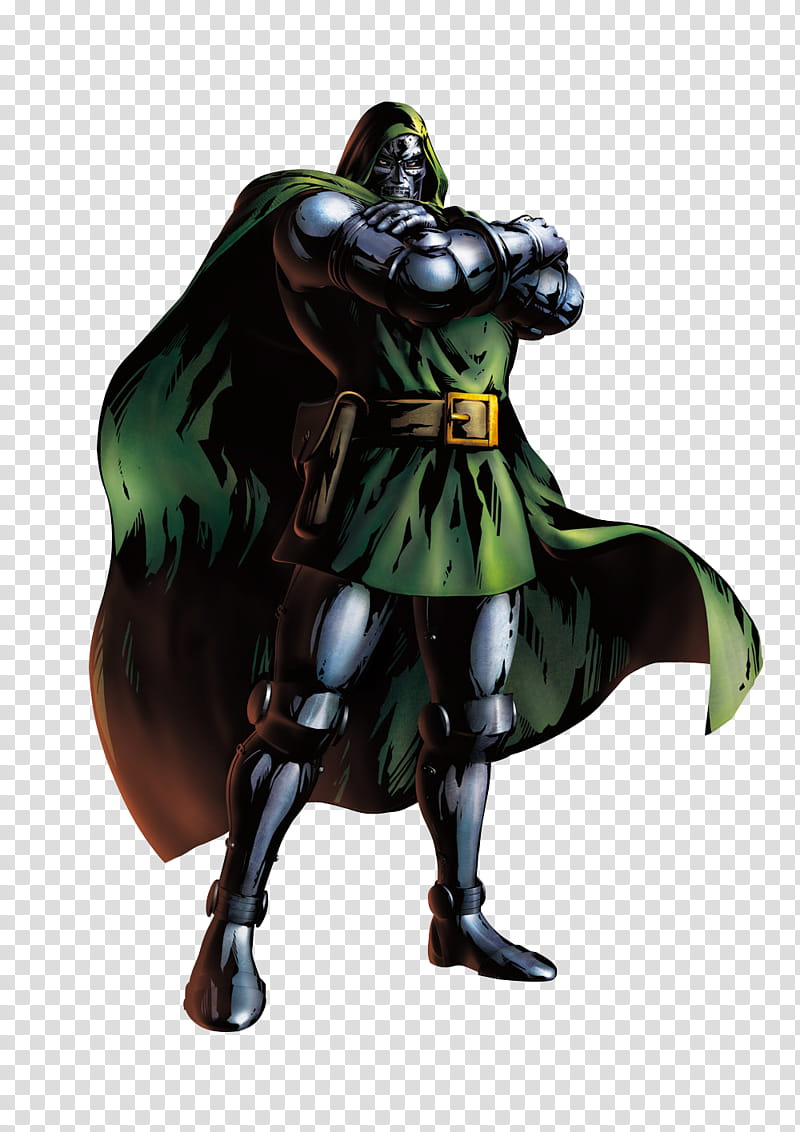 Dr Doom render transparent background PNG clipart