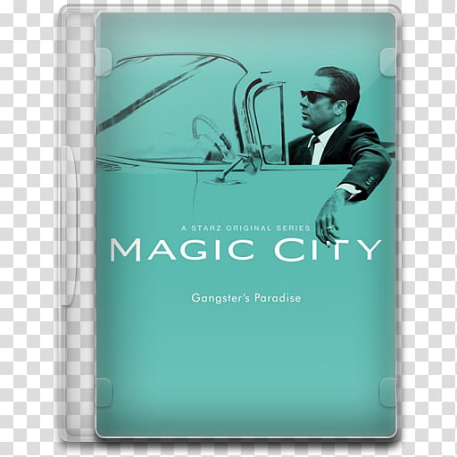 TV Show Icon Mega , Magic City, Magic City Gangster's Paradise DVD case transparent background PNG clipart