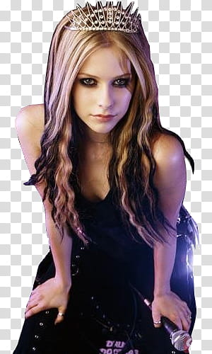 Avril Lavigne transparent background PNG clipart