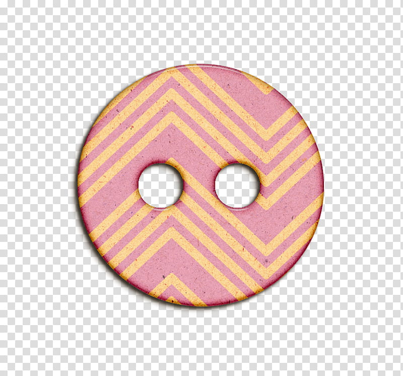 Sugar Dose, pink and yellow button transparent background PNG clipart