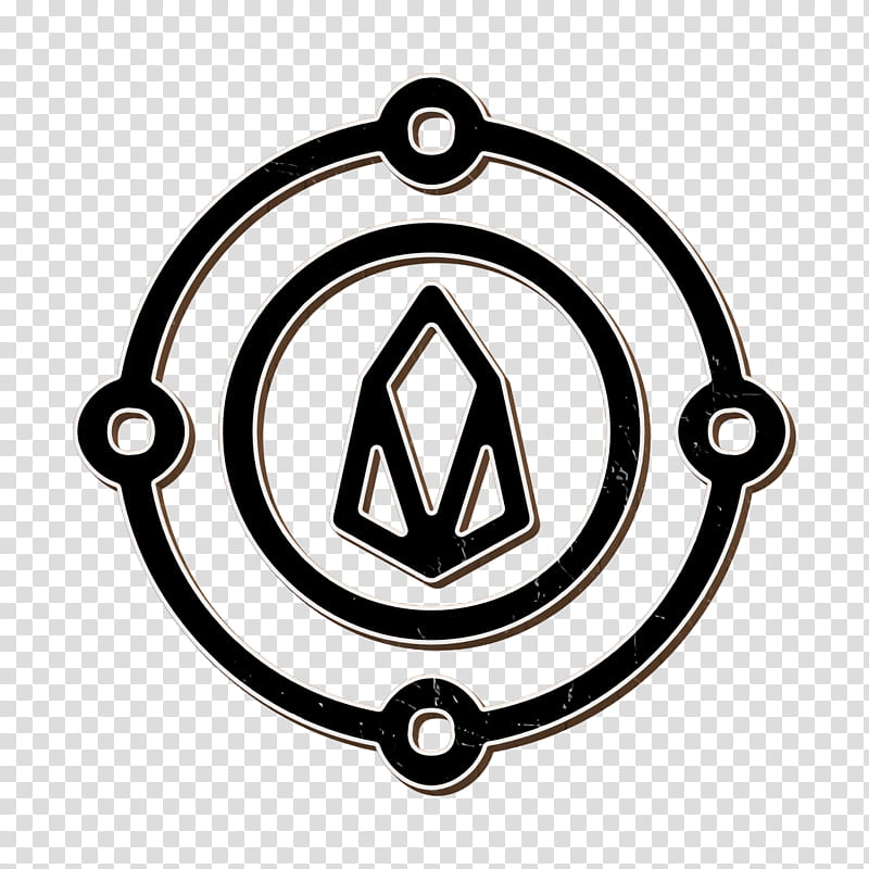 adoption icon coin icon cryptocurrency icon, Ecosystem Icon, Eos Icon, Token Icon, Symbol, Emblem, Circle, Ornament transparent background PNG clipart