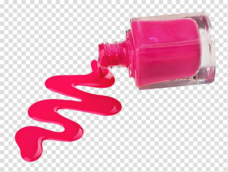 pink nail polish nail care magenta water bottle, Material Property, Cosmetics transparent background PNG clipart