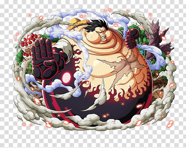 One Piece Luffy Gear 4 Png - Free Transparent PNG Clipart Images Download