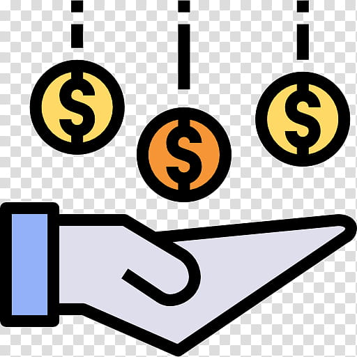 Emoticon Line, Dividend, Share, Investment, Profit, Computer Software, Portfolio, Yellow transparent background PNG clipart