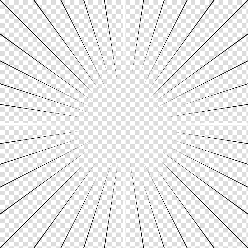 screentones action lines, border lines towards center illustration transparent background PNG clipart