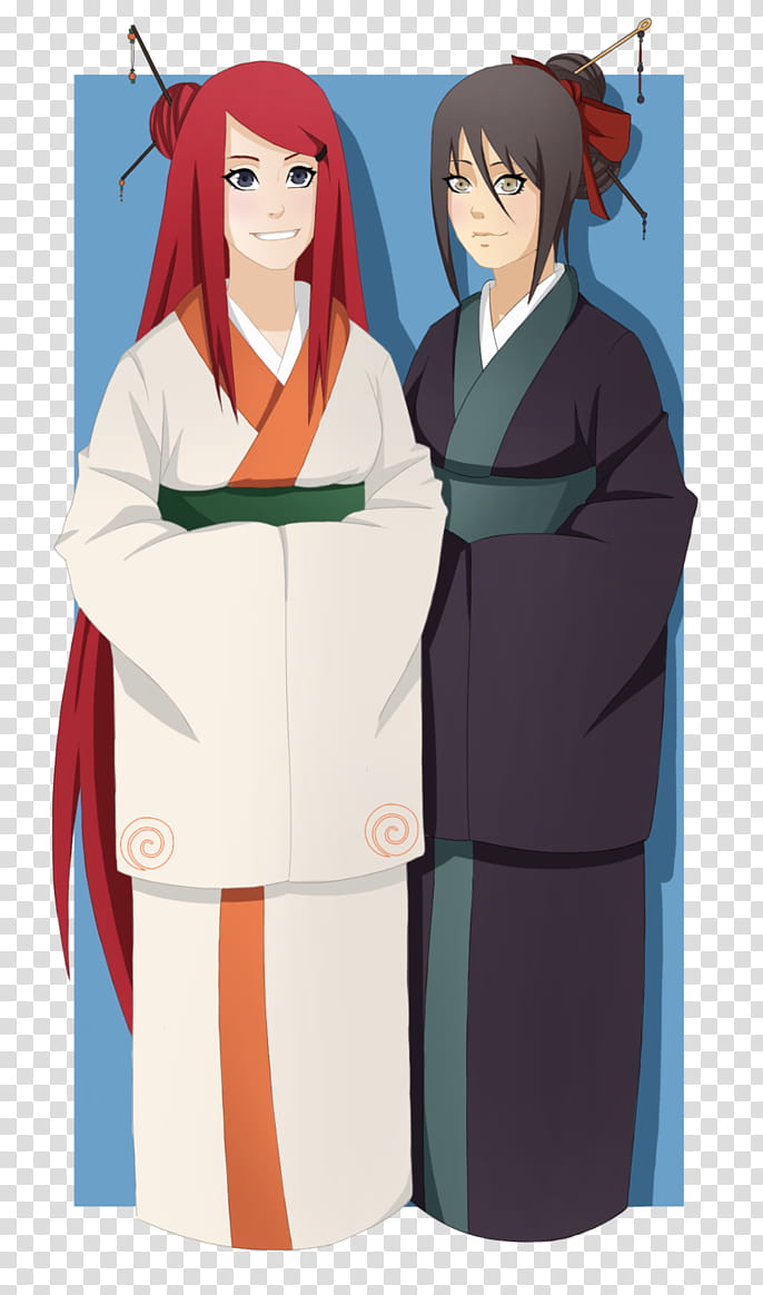PC: Kushina and Hiromi transparent background PNG clipart