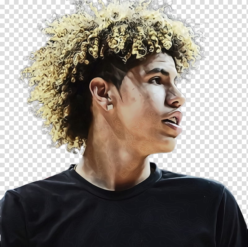 Hair, Lamelo Ball, Basketball Player, Sport, Headpiece, Forehead, Ear, Hairstyle transparent background PNG clipart