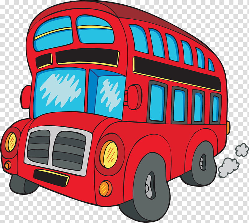 Bus, Doubledecker Bus, London, Coach, Tour Bus Service, Cartoon, Vehicle, Double Decker Bus transparent background PNG clipart