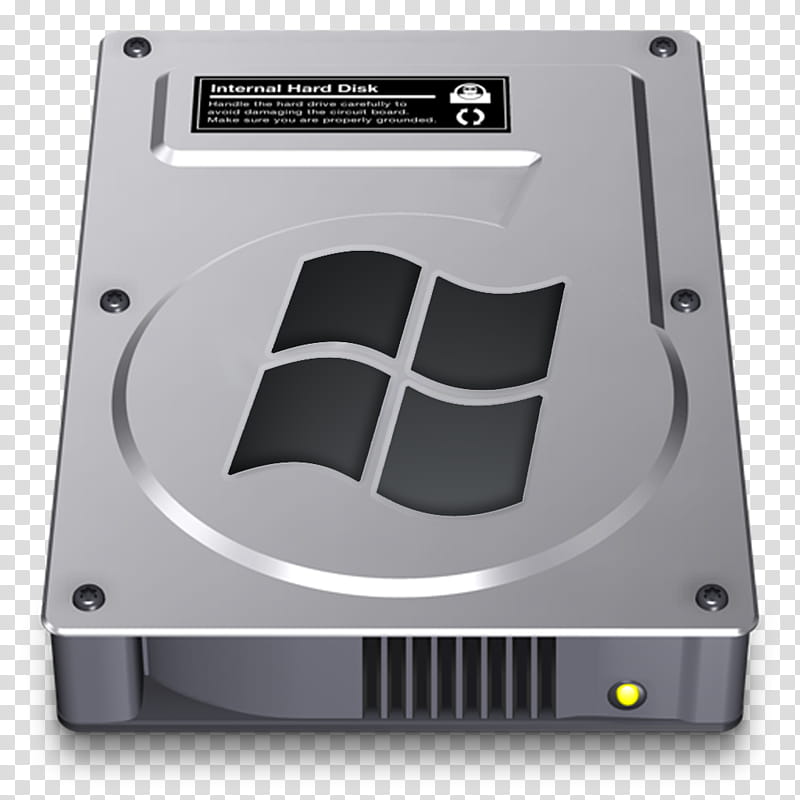 Win and Mac Hard Drive Icons, WinHD transparent background PNG clipart