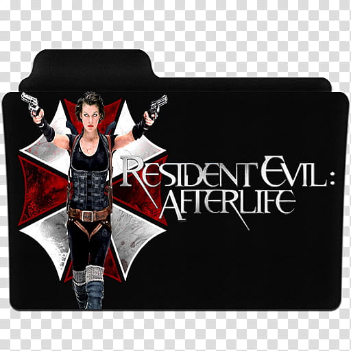 Resident Evil Folder Icon , Resident Evil IV, Afterlife transparent background PNG clipart