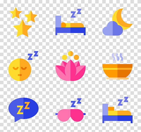 Sleep, Dream, Bedtime, Night, Yellow, Logo transparent background PNG clipart