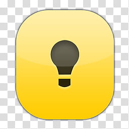 Radial Icon set, Lightbulb, yellow bulb loho transparent background PNG clipart