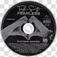 Taylor Swift Fearless disc transparent background PNG clipart