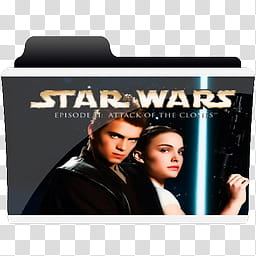 Folders  Star Wars Episode  Attack Of The, Star Wars II Attack Of The Clones  icon transparent background PNG clipart