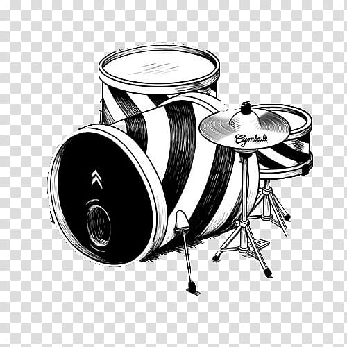 , drum set transparent background PNG clipart