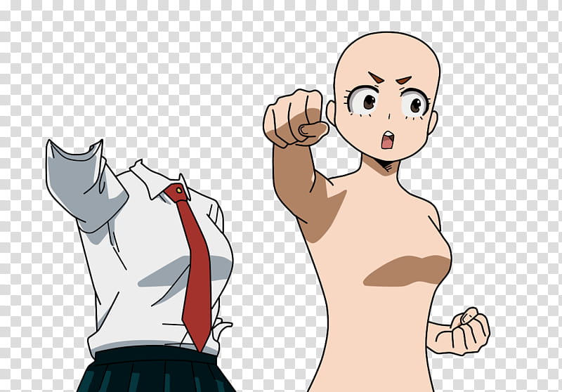 Ochako yeah base, female animated character art transparent background PNG clipart