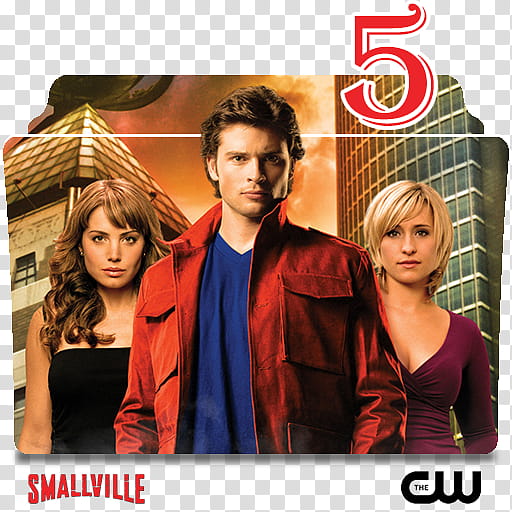 Smallville series and season folder icons, Smallville S ( transparent background PNG clipart