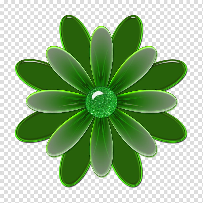 Decorative flowerses in, green flower illustration transparent background PNG clipart