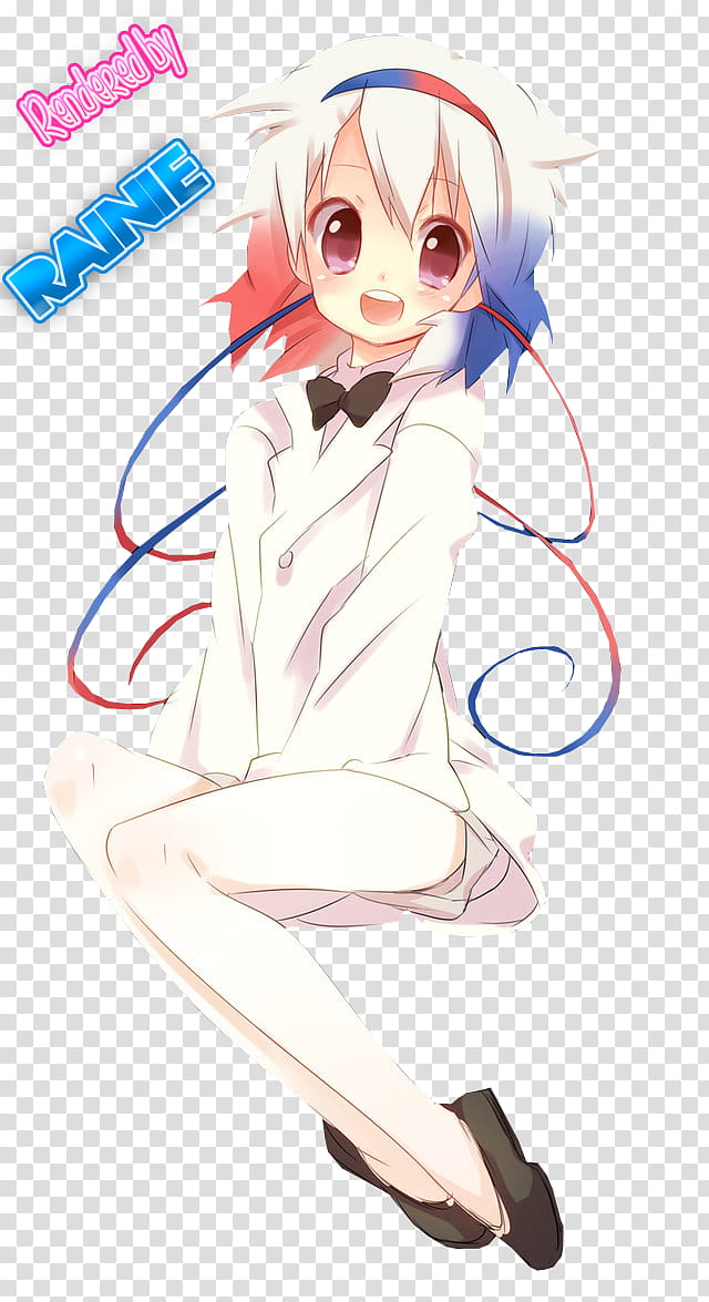 Anime Girl Render, female anime illustration transparent background PNG clipart