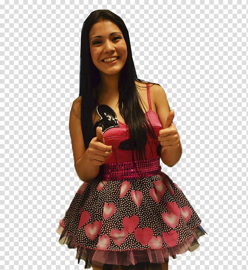 girl showing two thumbs up hand gesture transparent background PNG clipart
