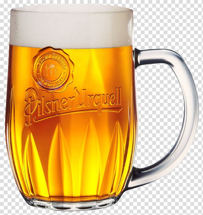 Beer, Pilsner Urquell, Lager, Pilsner Urquell Brewery, Brewing, Draught Beer, Malt, Imperial Pint transparent background PNG clipart