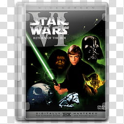 DVD  Star Wars Episode  Return Of The Jed, Star Wars VI Return Of The Jedi  transparent background PNG clipart