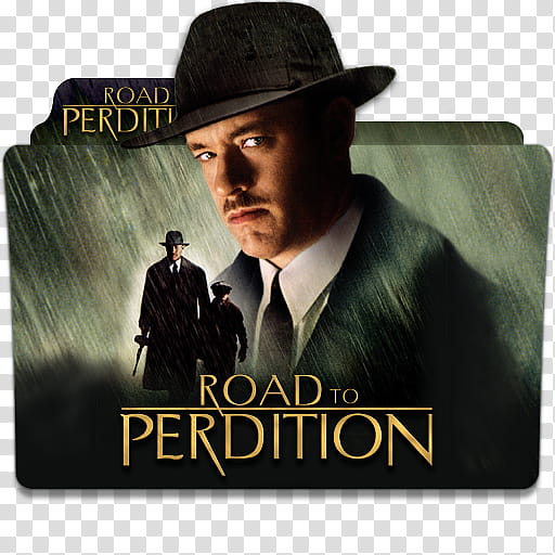 Tom Hanks Movie Collection Folder Icon , Road to Perdition, Road to Perdition folder icon transparent background PNG clipart