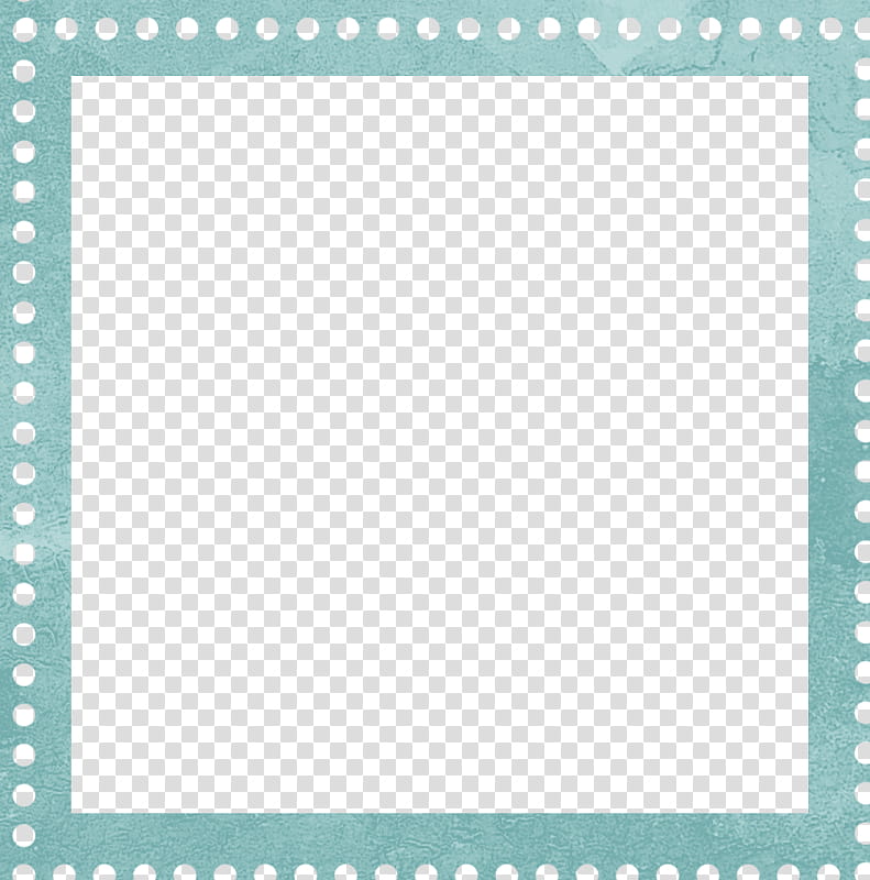white and green dotted frame transparent background PNG clipart