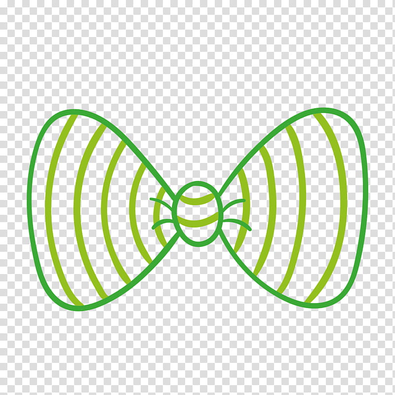 Green Leaf, Rotelle, Yellow, Line, Bow Tie, Area, Wing, Circle transparent background PNG clipart