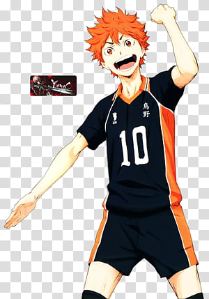 Haikyu!! Anime Rendering graphy, haikyuu, tshirt, sport, volleyball png