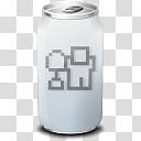 Drink Web   Icon , gray can transparent background PNG clipart