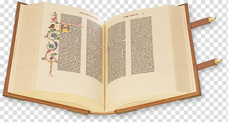 Library, Gutenberg Bible, Facsimile, Manuscript, Printing, Book, Mainz, History transparent background PNG clipart