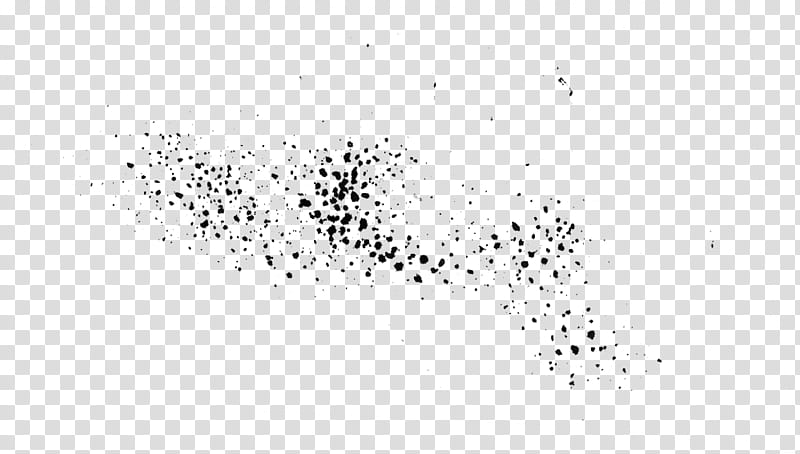 Brush Set , splattering black dots transparent background PNG clipart