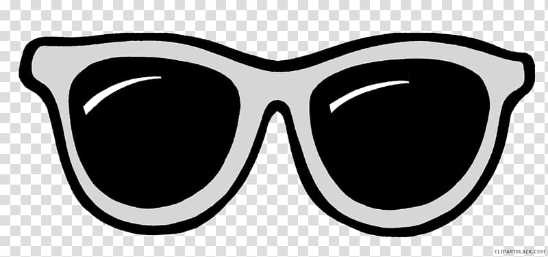 black and white sunglasses clip art