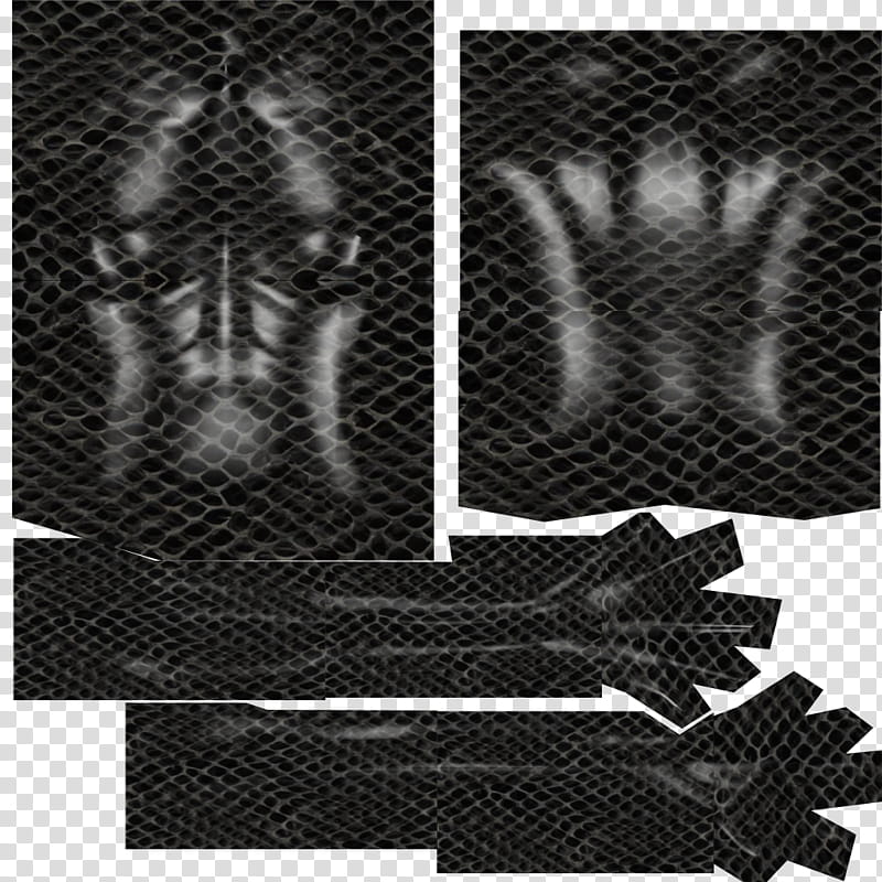 Snake skin latex upper, black rubber textile collage transparent background PNG clipart