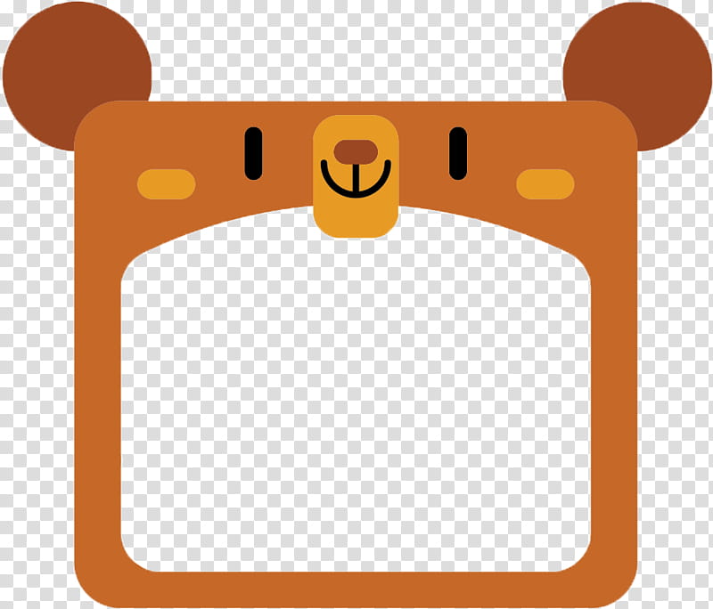 Graphic Design Frame, BORDERS AND FRAMES, Frames, Bear, Animal, Film Frame, Yellow, Text transparent background PNG clipart