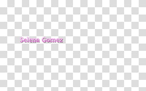 Selena Gomez texto transparent background PNG clipart thumbnail