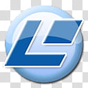 Powder Blue, blue letter l icon transparent background PNG clipart