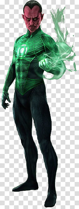 Green Lantern Sinestro transparent background PNG clipart