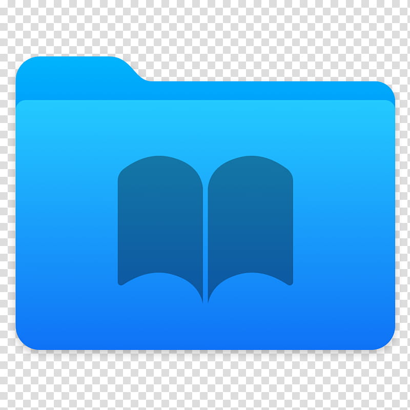 Next Folders Icon, Books, blue file folder illustration transparent background PNG clipart