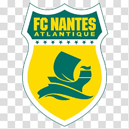 Team Logos, FC Nantes Atlantique logo transparent background PNG clipart